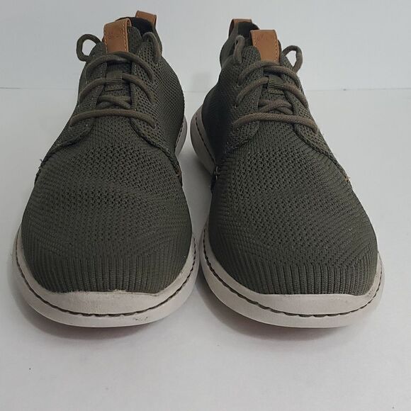 Cloudsteppers by Clarks Men's Step Urban Mix Sneaker Khaki Textile Knit Size 12M - Picture 4 of 12
